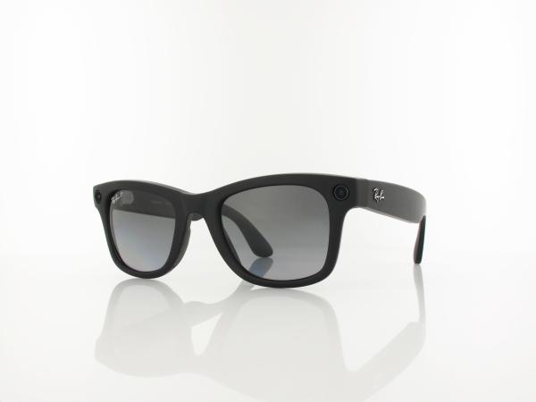Ray Ban META | Wayfarer RW4012 (Gen2) 601ST3 50 | matte black / polar gradient graphite