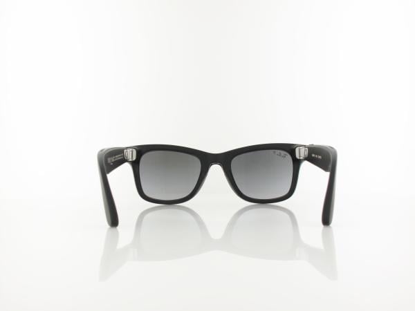 Ray Ban META | Wayfarer RW4012 (Gen2) 601ST3 50 | matte black / polar gradient graphite
