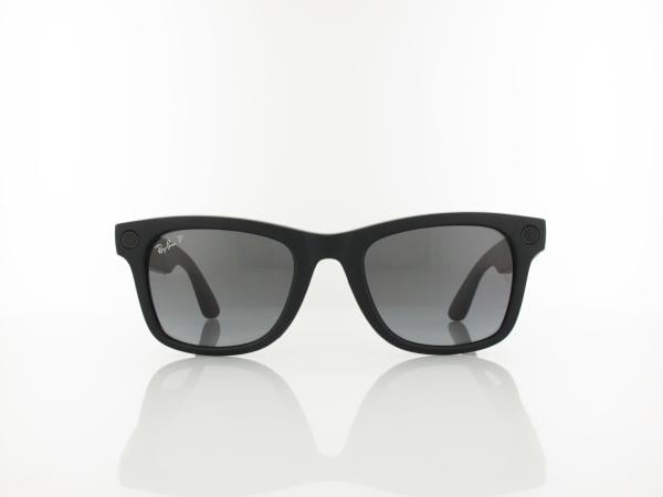 Ray Ban META | Wayfarer L RW4012 (Gen2) 601ST3 53 | matte black / polar gradient graphite