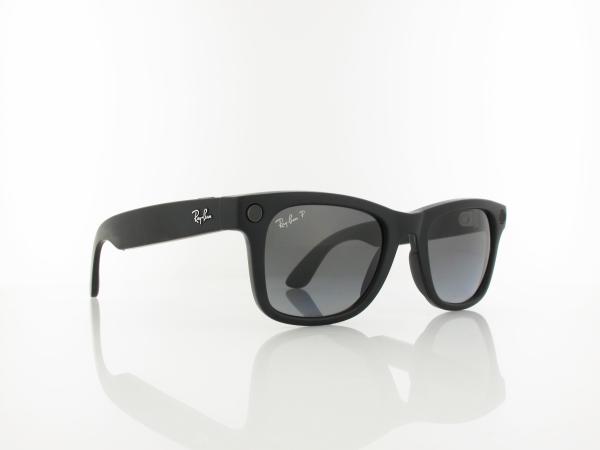 Ray Ban META | Wayfarer L RW4012 (Gen2) 601ST3 53 | matte black / polar gradient graphite