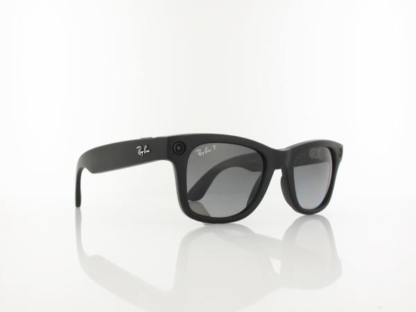 Ray Ban META | B-Stock Wayfarer RW4012 (Gen2) 601ST3 50 | matte black / polar gradient graphite