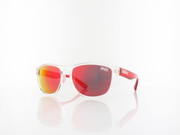 Superdry | Rockstar 186 54 | clear red transparent / red mirror