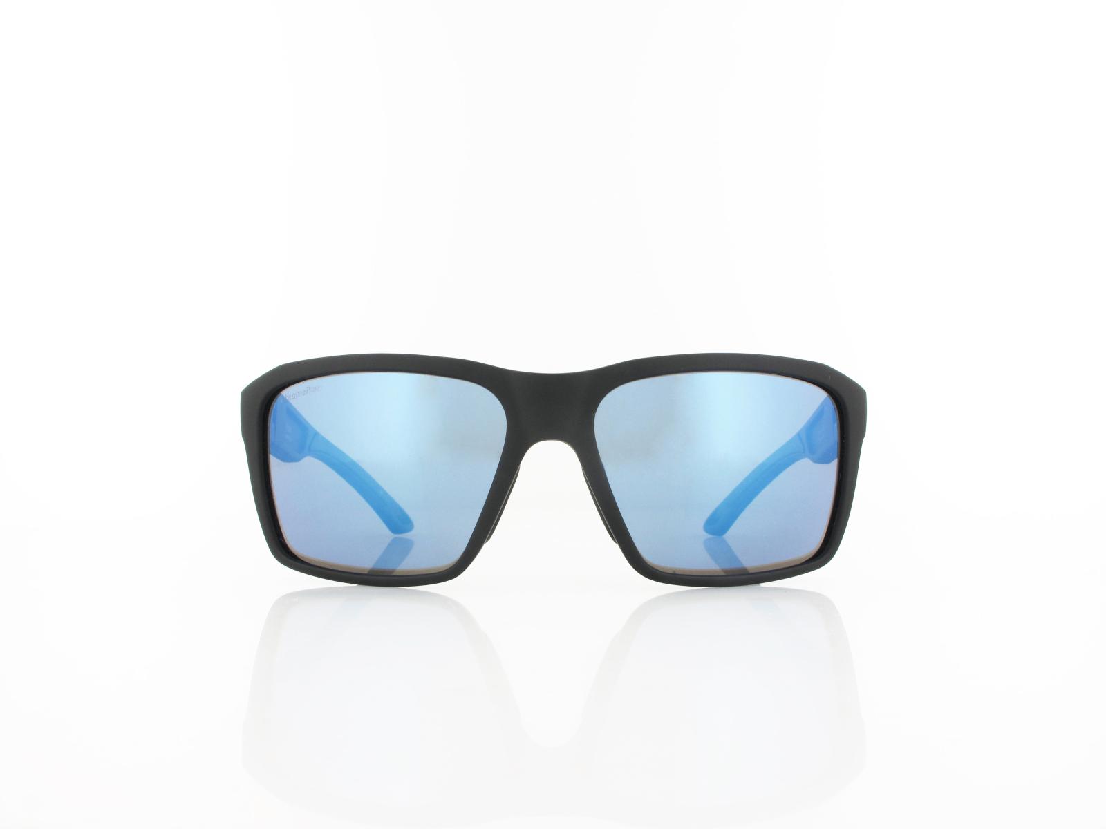 Smith | Backcast 003/QG 61 | matte black / chromapop polarized blue mirror