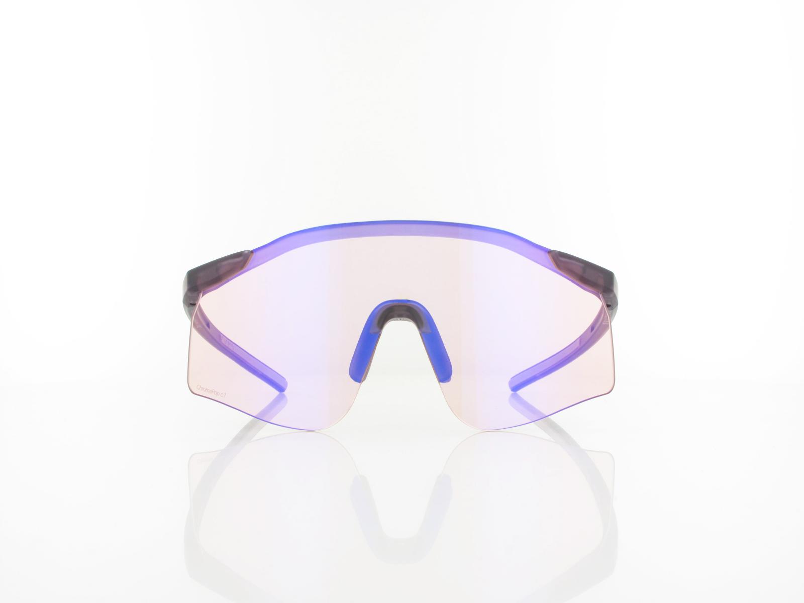 Smith | Defy 4QI/G0 135 | matte meteorite crystal / chromapop low light rose blue mirror - clear