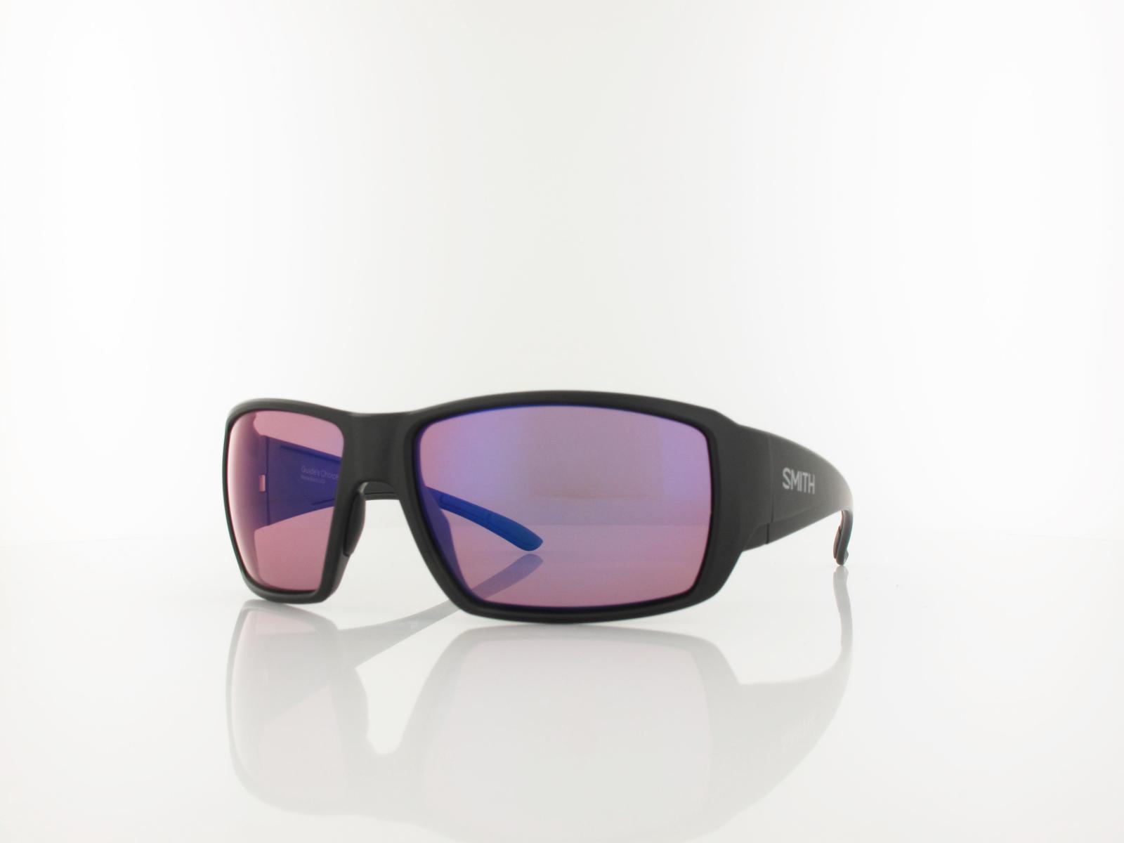 Smith | Guide's Choice 003/7V 62 | matte black / chromapop polarchromic rose blue mirror