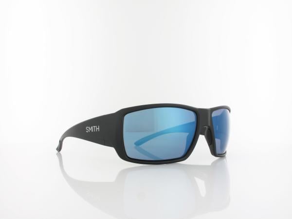 Smith | Guide's Choice 003/QG 62 | matte black / chromapop glass polarized blue mirror