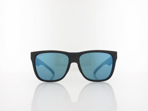 Smith | Lowdown 2 003/QG 55 | matte black / chromapop polarized blue mirror