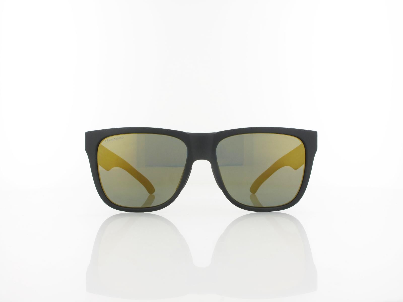 Smith | Lowdown 2 0NZ/HN 55 | matte black gold / chromapop polarized black gold mirror