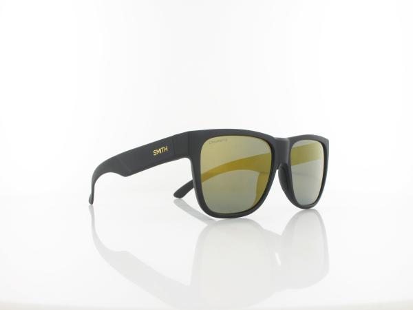 Smith | Lowdown 2 0NZ/HN 55 | matte black gold / chromapop polarized black gold mirror
