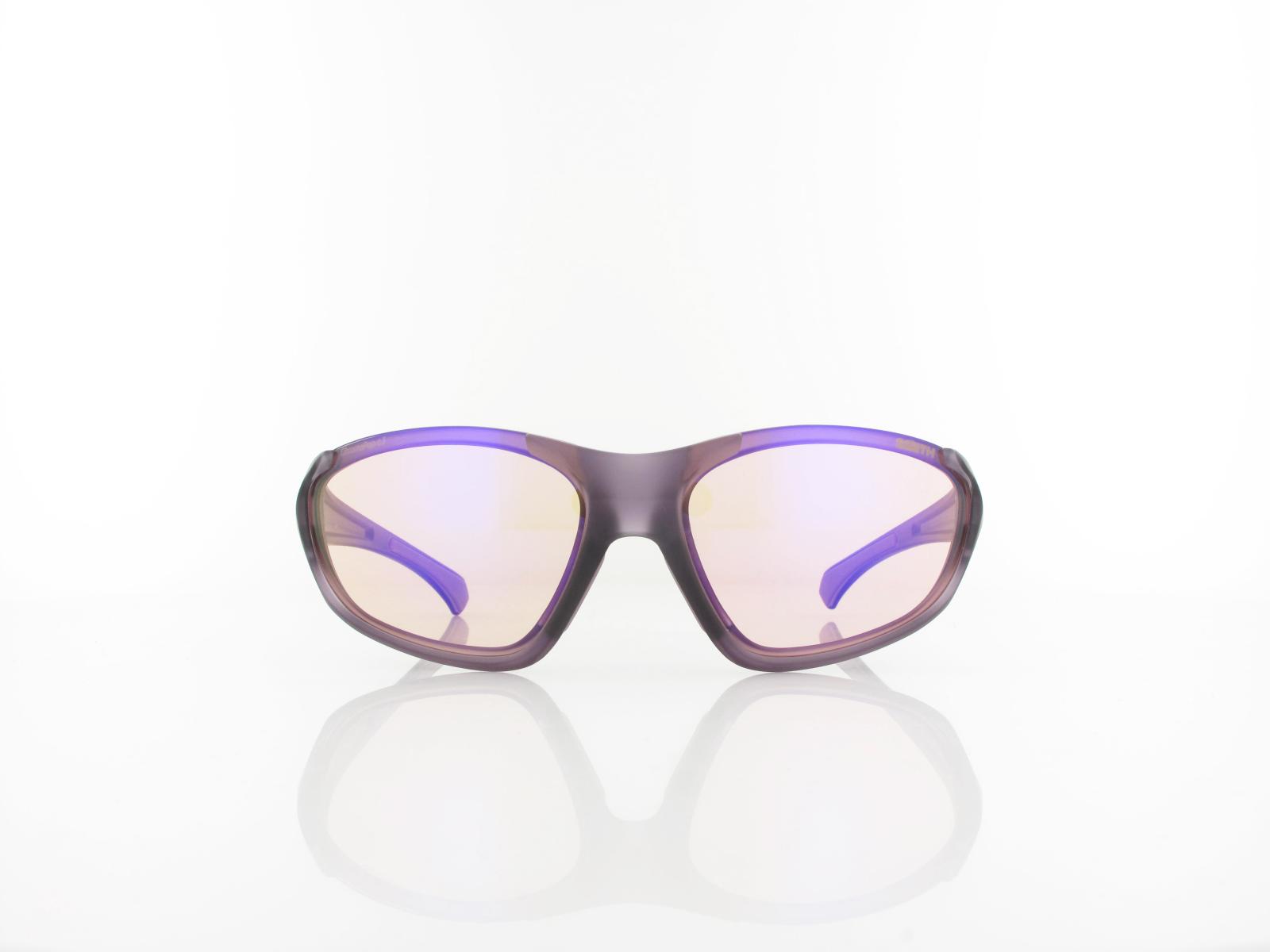Smith | Sliders 4QI/G0 65 | matte meteorite crystal / chromapop low light rose blue mirror - clear -