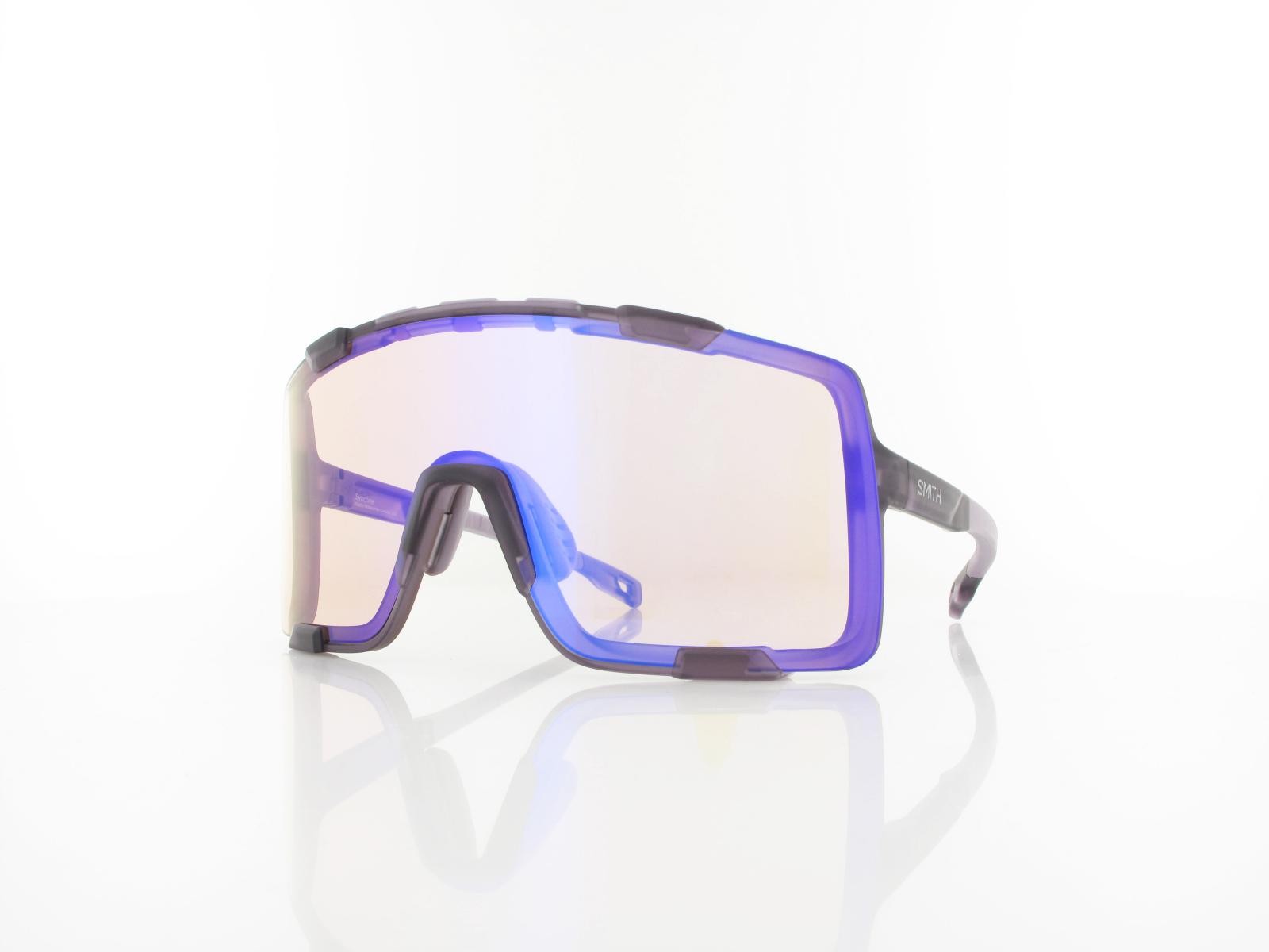 Smith | Syncline 4QI/G0 145 | matte meteorite crystal / chromapop low light rose blue mirror - clear