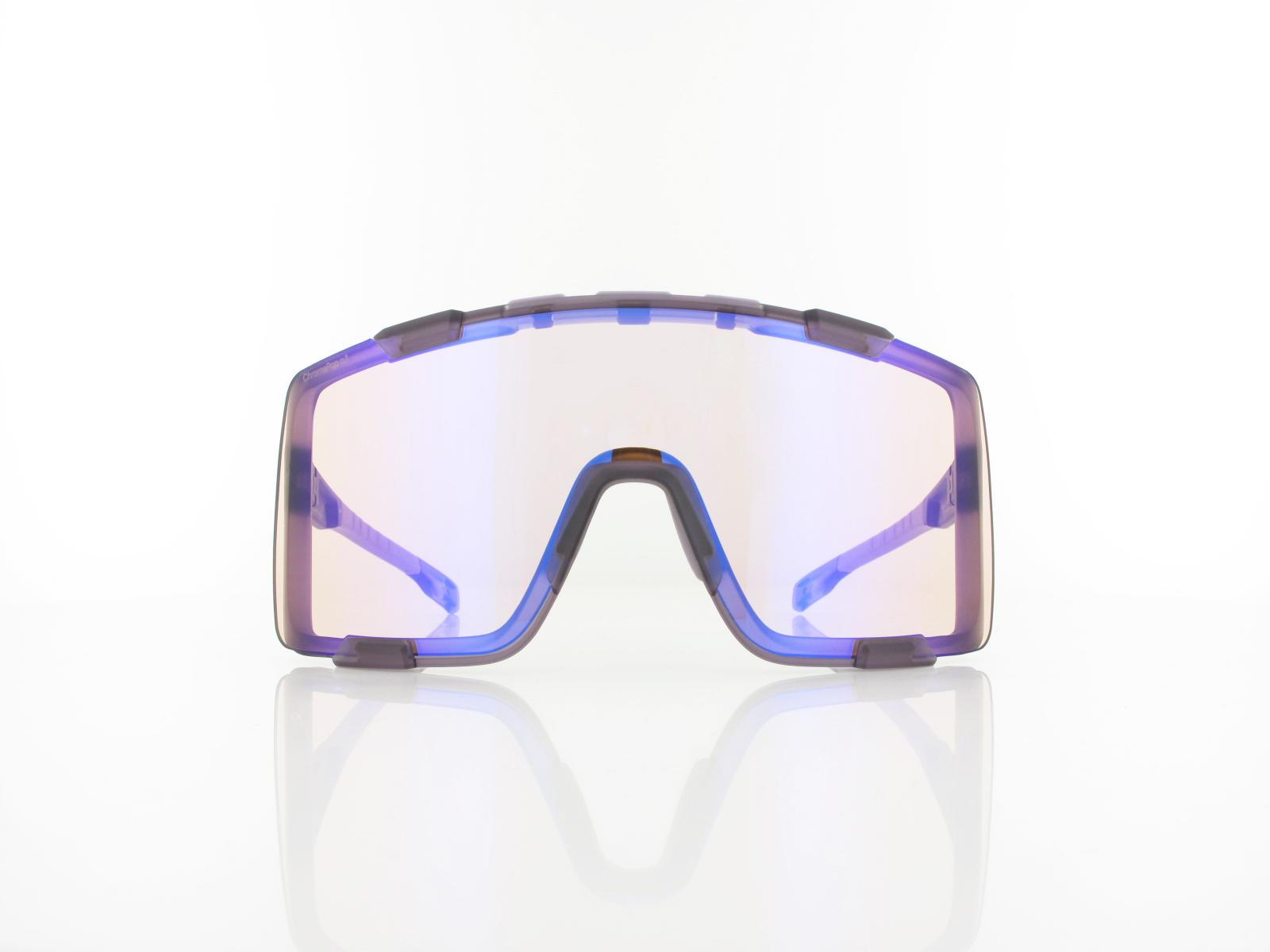 Smith | Syncline 4QI/G0 145 | matte meteorite crystal / chromapop low light rose blue mirror - clear