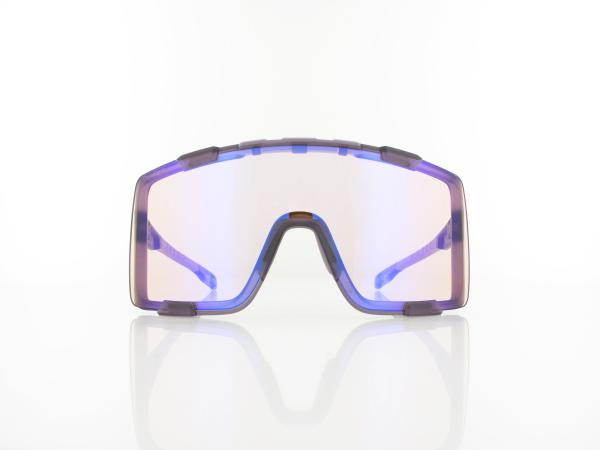Smith | Syncline 4QI/G0 145 | matte meteorite crystal / chromapop low light rose blue mirror - clear