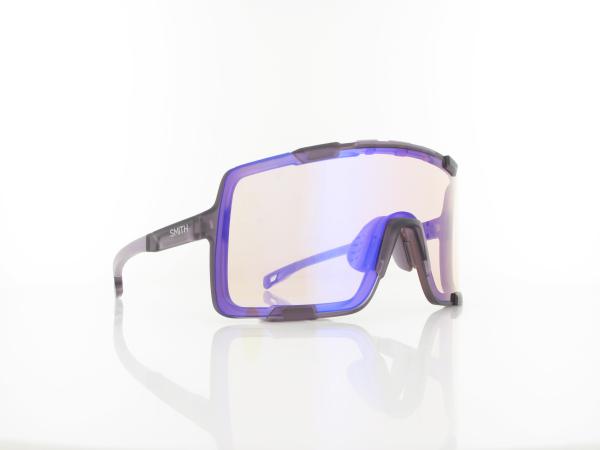 Smith | Syncline 4QI/G0 145 | matte meteorite crystal / chromapop low light rose blue mirror - clear