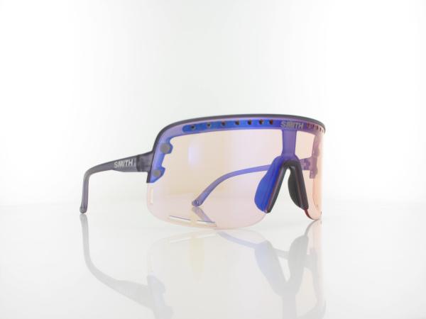 Smith | Ultralite 4QI/G0 145 | matte meteorite crystal / chromapop low light rose blue mirror
