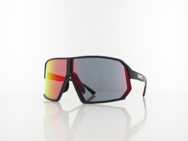 UVEX | sportstyle 237 S533058 2216 75 | black matt / supravision mirror red