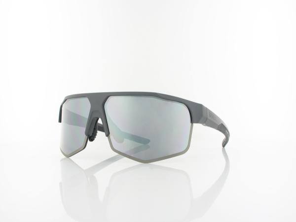 UVEX | axos set S533081 5516 70 | grey matt / mirror silver - clear