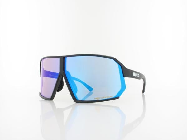 UVEX | sportstyle 237 CV S533086 2288 75 | black matt / colorvision mirror blue