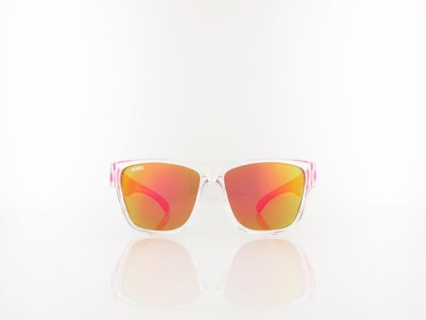UVEX | Sportstyle KIDS 508 S533895 9316 47 | clear pink / mirror red