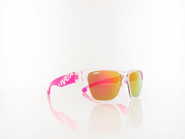 UVEX | Sportstyle KIDS 508 S533895 9316 47 | clear pink / mirror red