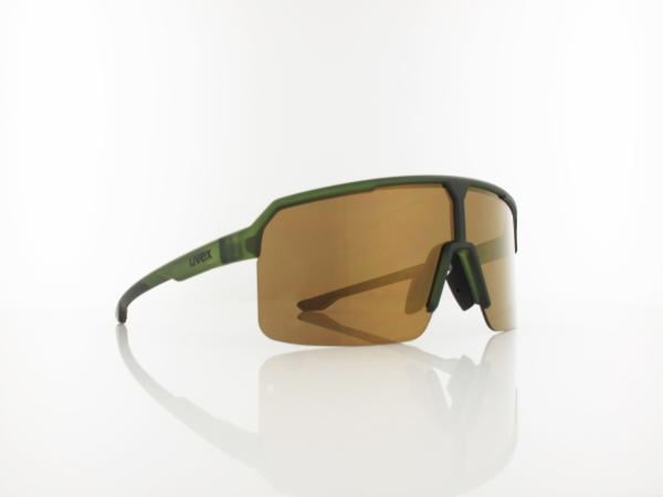 UVEX | ramp  S534003 7716 134 | olive mat / mirror gold
