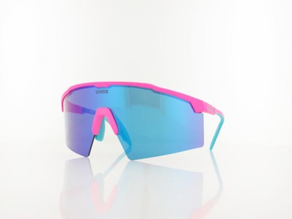 UVEX | flowline S534004 3316 141 | pink matt / mirror blue