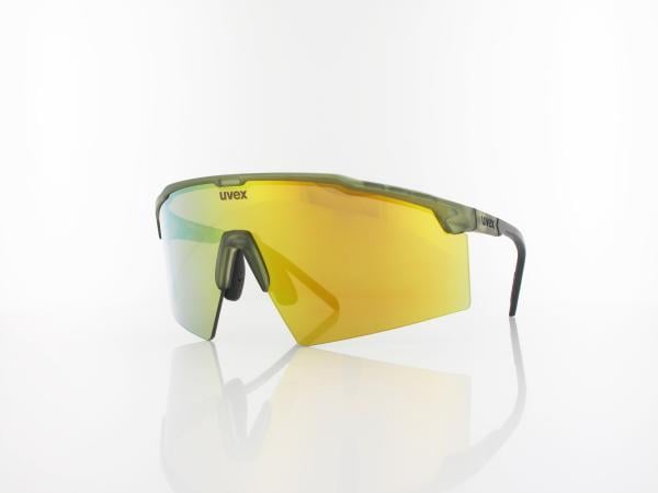 UVEX | flowline S534004 7716 141 | olive matt / mirror gold