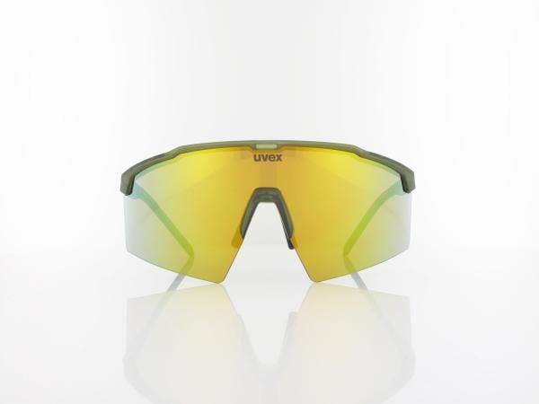 UVEX | flowline S534004 7716 141 | olive matt / mirror gold