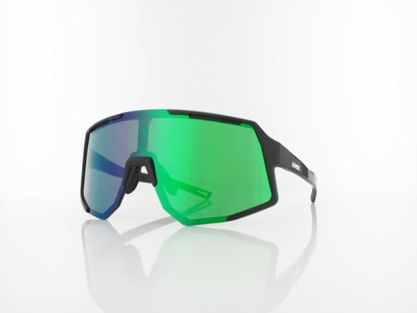UVEX | sequenze S534006 2217 135 | black matt / mirror green