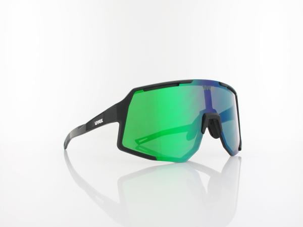 UVEX | sequenze S534006 2217 135 | black matt / mirror green