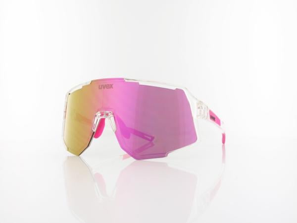 UVEX | sequenze  S534006 9316 135 | clear / mirror pink