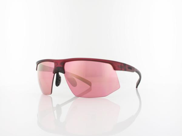 UVEX | aerios S534010 3316 60 | cranberry matt / mirror rose