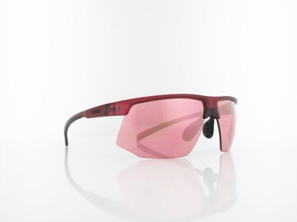 UVEX | aerios S534010 3316 60 | cranberry matt / mirror rose