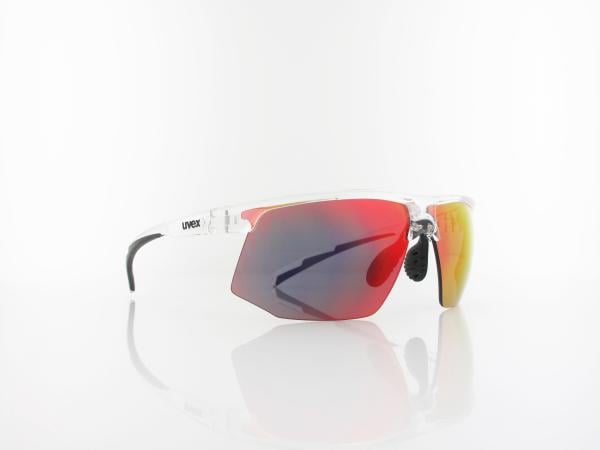 UVEX | aerios S534010 9116 60 | clear / mirror red