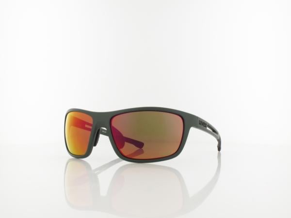 UVEX | RXd 4004 CV 7200 9054 58 | khaki matt / colorvision nature - red mirror