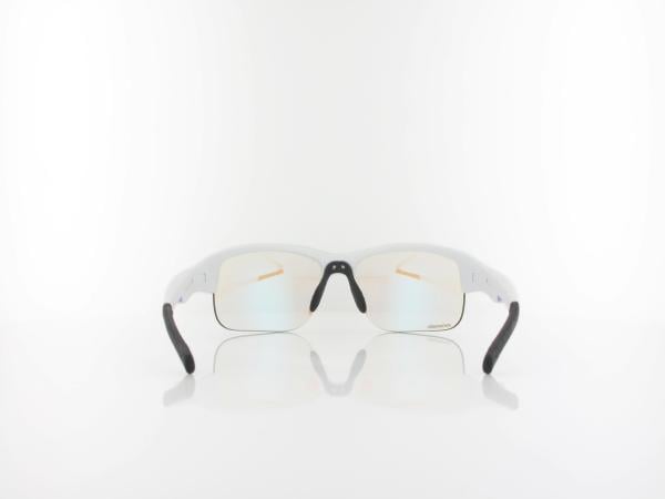 UVEX | RXc 4200 2000 62 | white matt / blue mirror vario brown