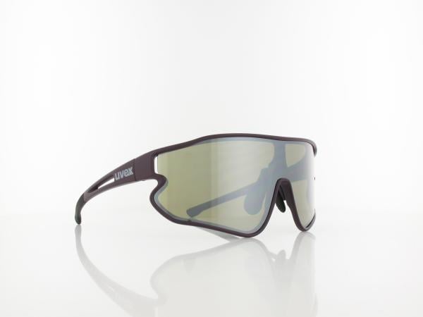UVEX | RXs 4301 CV 3900 9055 135 | plum matt / colorvision nature - silver mirror