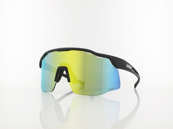 UVEX | RXs 4302 9059 1200 165 | black matt / yellow mirror - orange