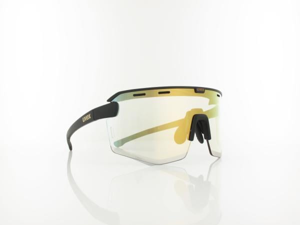 UVEX | RXs 4304 V 1200 160 | schwarz matt / variomatic colorvision nature goldspiegel