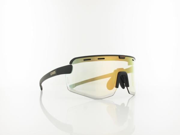 UVEX | RXs 4304 V 1200 152 small | schwarz matt / variomatic colorvision nature goldspiegel