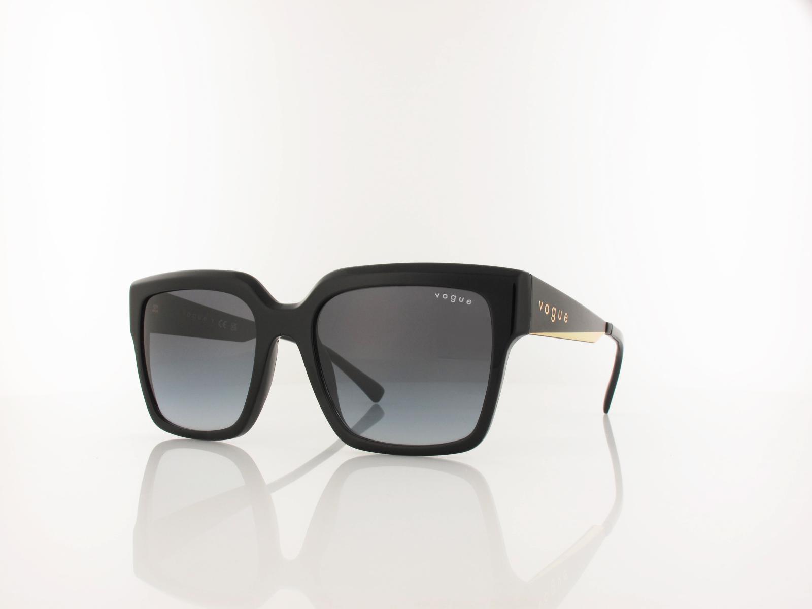 Vogue eyewear | VO5553S W44/8G 54 | black / grey gradient black
