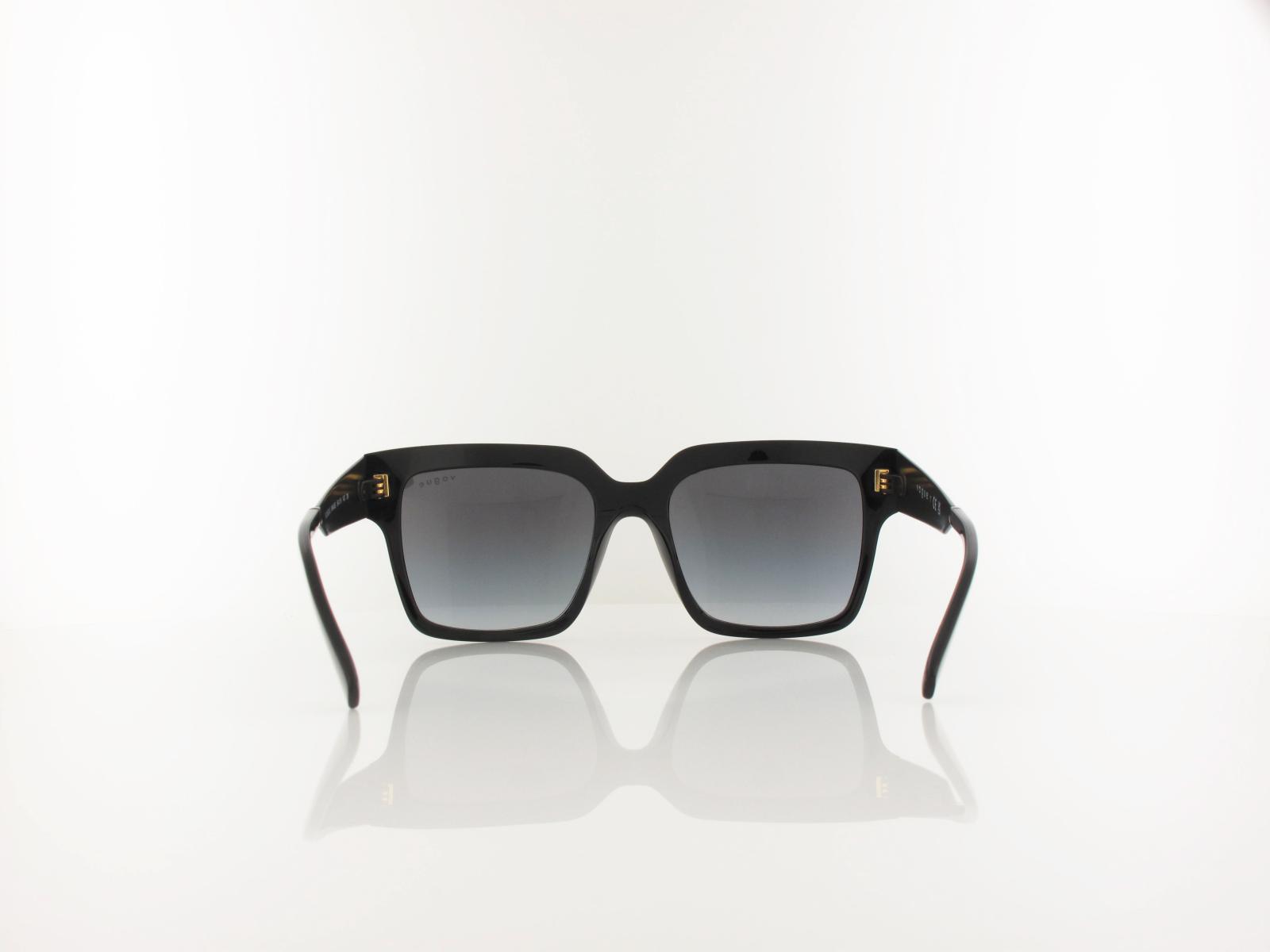 Vogue eyewear | VO5553S W44/8G 54 | black / grey gradient black