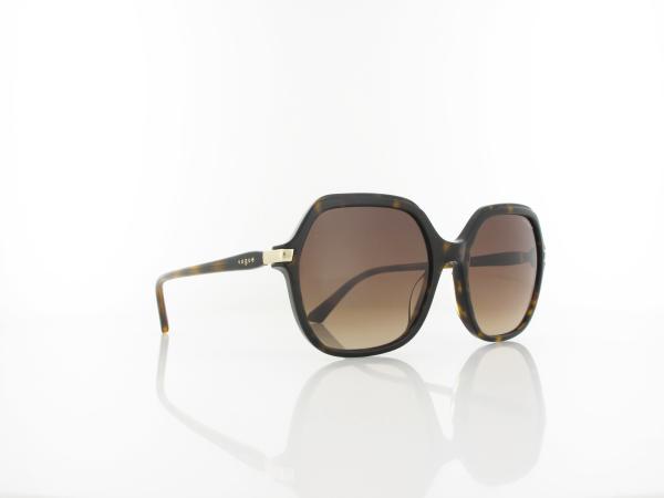 Vogue eyewear | VO5561S W65613 56 | dark havana / gradient brown