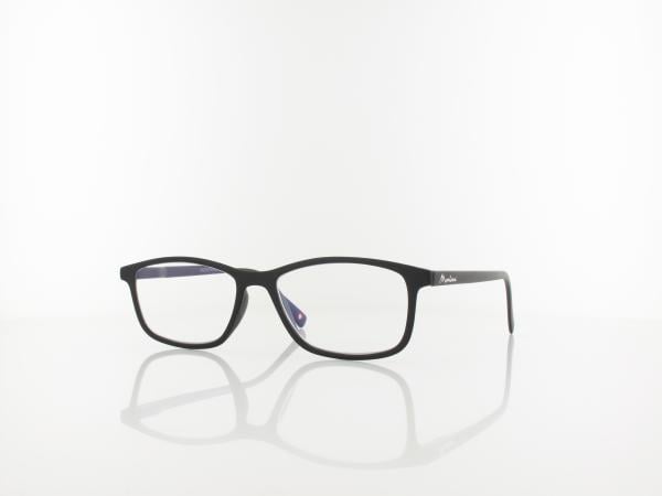 Brilando | BLF51 BLUE-UV Fertiglesebrille | matt black | +3,50