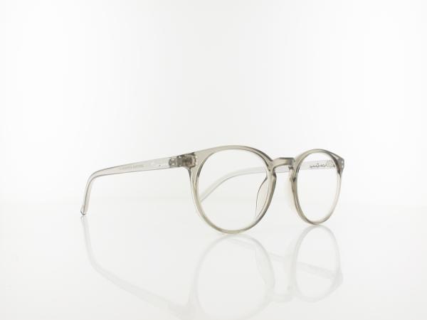 Brilando | HMR55 Fertiglesebrille | clear grey | +3,50
