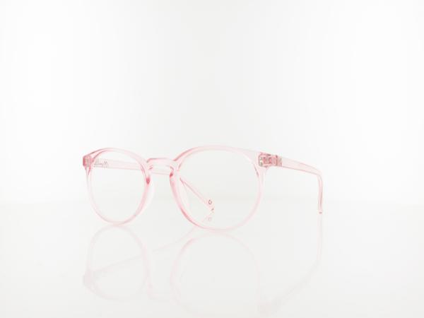 Brilando | HMR55B Fertiglesebrille | clear pink | +3,50