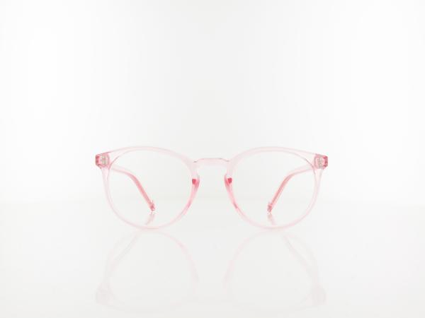 Brilando | HMR55B Fertiglesebrille | clear pink | +3,50