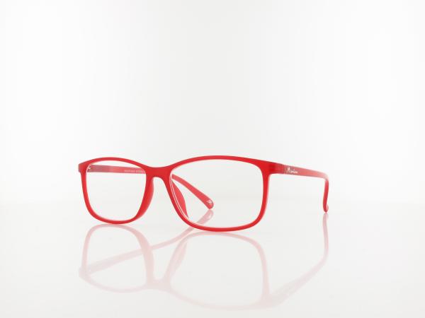 Brilando | HMR62G Fertiglesebrille | milky red | +3,50