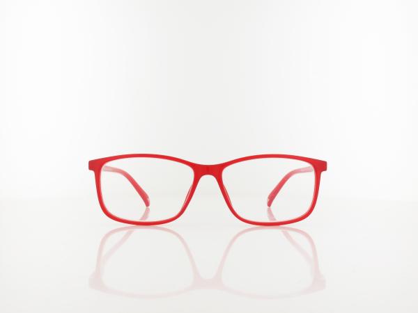 Brilando | HMR62G Fertiglesebrille | milky red | +3,50