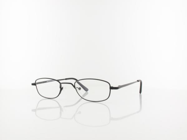 Brilando | HMR63B Fertiglesebrille | matt black | +3,50